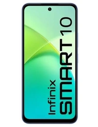 Infinix Smart 10, Iris Blue (4GB, 64GB) - Iris Blue, 4GB-64GB