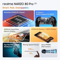 realme NARZO 80 Pro 5G (Nitro Orange,8GB+128GB) - Nitro Orange, 8GB-128GB