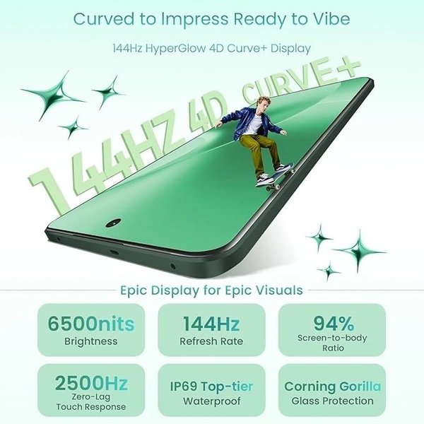 realme 15 5G Smartphone 12+256GB green, - green, 12GB-256GB