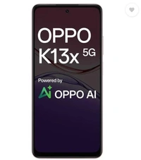 OPPO K13x 5G 6000mAh and 45W SUPERVOOC Charger & AI (pink, 128 GB) ( 4GB RAM) - pink, 4GB-256GB