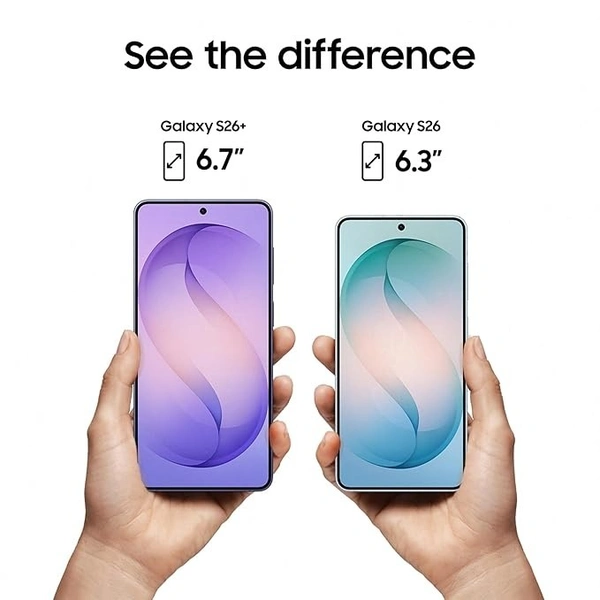 Samsung Galaxy S26 Plus 5G (black, 12GB RAM, 256GB Storage) - Black, 12GB-256GB