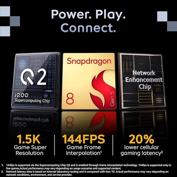 iQOO 15R (Dark Knight, 8GB RAM, 256GB Storage) - Dark Knight, 8GB-256GB