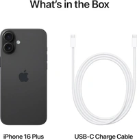 Apple iPhone 16 Plus (Ultramarine, 128GB) - Black, 512GB