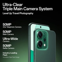 OPPO Reno14 5G (Pearl White, 12GB RAM, 512GB Storage) - Pearl White, 12GB-512GB