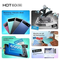Infinix HOT 60i 5G (black, 4GB RAM, 128GB Storage)  - Black, 4GB-128GB