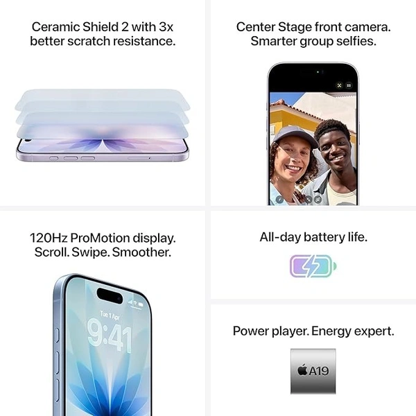 APPLE IPHONE 17 (Mist Blue, 512GB STORAGE) - mist blue, 512GB