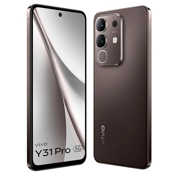 vivo Y31 Pro 5G (Mocha Brown, 8GB RAM, 256 GB Storage)   - Mocha Brown, 8GB-256GB