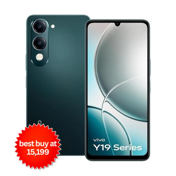 vivo Y19s 5G (Majestic Green, 6GB RAM, 128GB Storage) - Majestic Green, 6GB-128GB