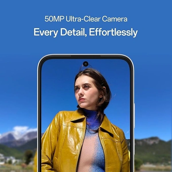 Oppo A6 5G (white, 4GB RAM,128GB Storage) - White, 4GB-128GB