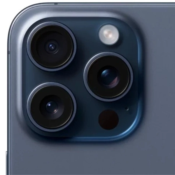 (Global) Apple iPhone 15 Pro Max (256 GB) - blue Titanium - blue, 256GB