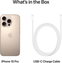 Apple iPhone 16 Pro (Desert Titanium, 128 GB) - Desert Titanium, 128GB