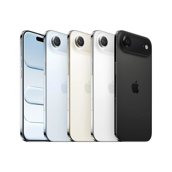 iPhone Air 256 GB: Thinnest iPhone Ever, 16.63 cm (6.5″) Display with Promotion up to 120Hz, Powerful A19 Pro Chip, Center Stage Front Camera, All-Day Battery Life; white - White, 256GB