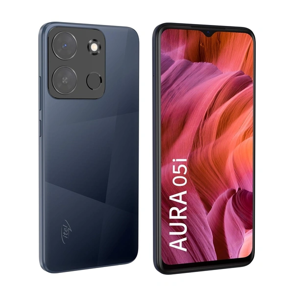 itel Aura 05i (Nebula Black, 2GB RAM + 32GB ROM) - Nebula Black, 2GB-32GB