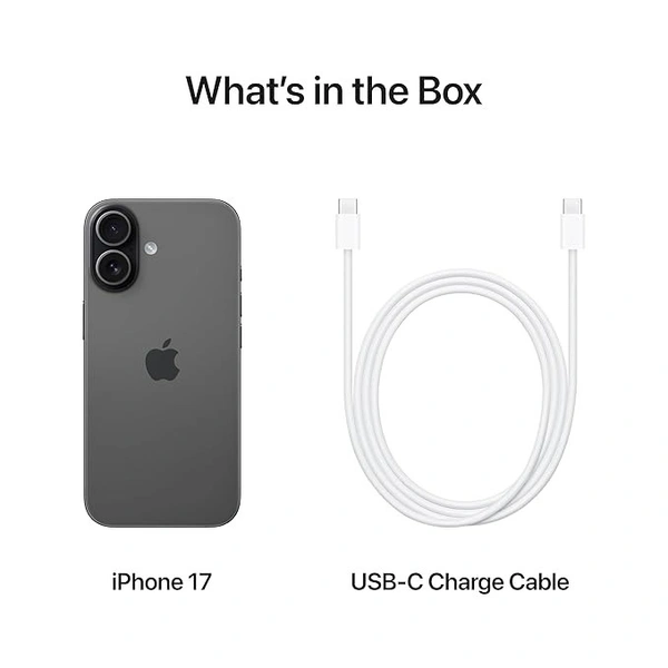 APPLE IPHONE 17 (black, 256GB STORAGE) - black, 256GB