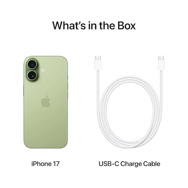 APPLE IPHONE 17 (Green, 256GB STORAGE) - green, 256GB