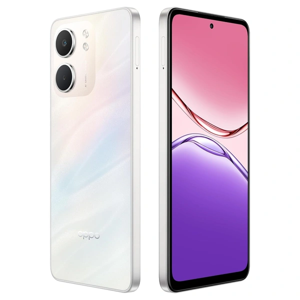 OPPO A5X 5G (Laser White, 6GB RAM, 128GB Storage) - White, 6GB-128GB