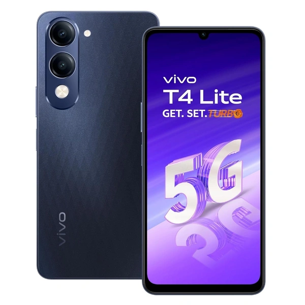 Vivo T4 Lite 5G Prism Blue (4GB-128GB) - Prism Blue, 4GB-128GB
