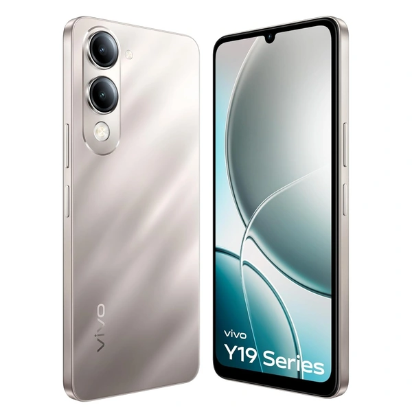 Vivo Y19e (Titanium Silver, 4GB RAM, 64GB Storage)  - Titanium Silver, Vivo Y19e (Titanium Silver, 4GB RAM, 64GB Storage)