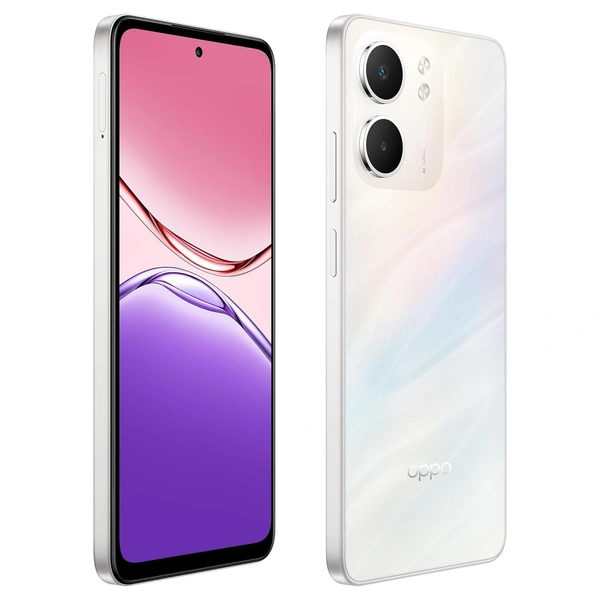 OPPO A5X 5G (Laser White, 6GB RAM, 128GB Storage) - White, 6GB-128GB