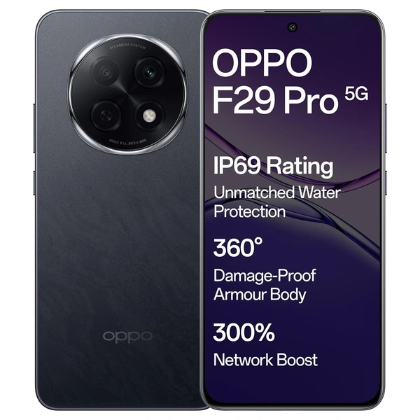 OPPO F29 Pro 5G (Granite Black, 8GB RAM, 128GB Storage - Granite Black, OPPO F29 Pro 5G (Granite Black, 8GB RAM, 128GB Storage)
