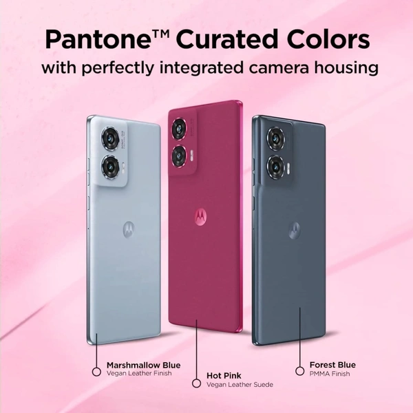 Motorola Edge 50 Fusion (Hot Pink, 128 GB)  (8 GB RAM) - Hot Pink, 8+128