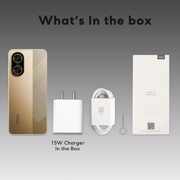 【値下げ×数日使用のみ】POCO C71 GOLD 4/128GB 値下げ×数日使用のみ】POCO C71 GOLD 4/128GB 値下げ×数日使用