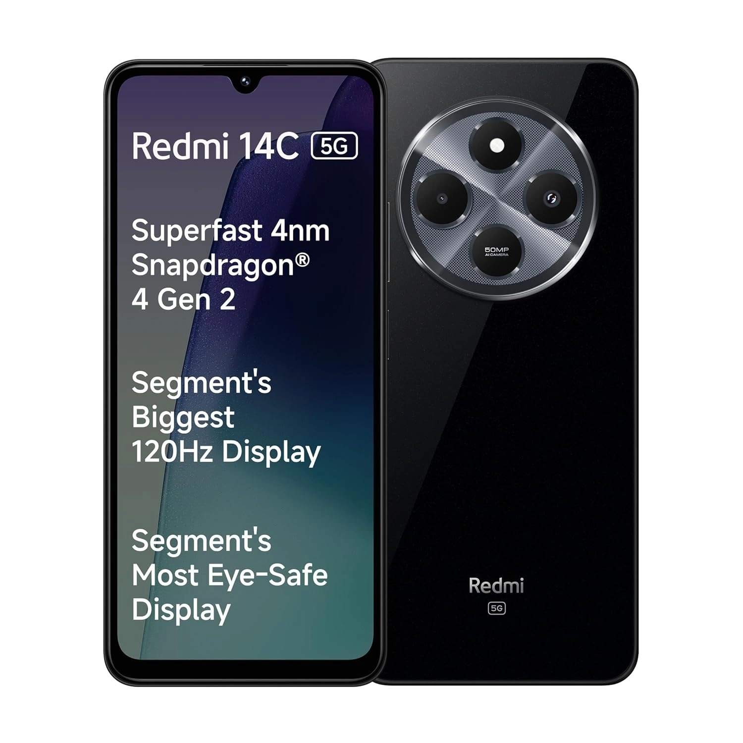 P4 新品 Redmi 14C 4GB 128GB Black SIMフリー】Redmi 14C Midnight