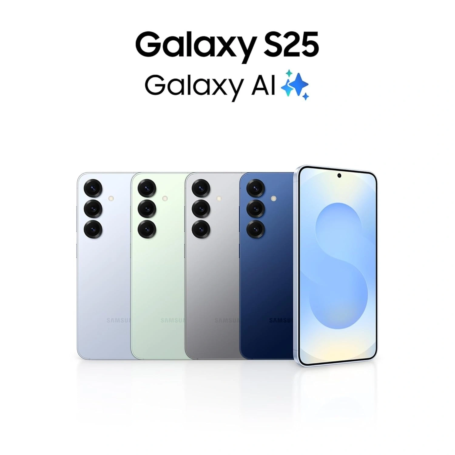Samsung Galaxy S25 5G AI Smartphone (Blue, 12GB RAM, 256GB Storage)