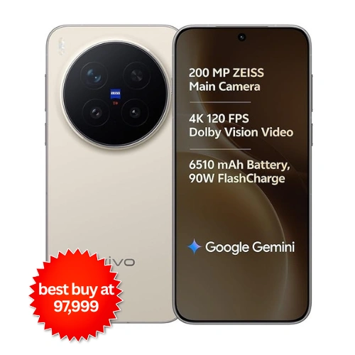 vivo X300 Pro 5G (Elite Black, 16GB RAM, 512GB Storage)