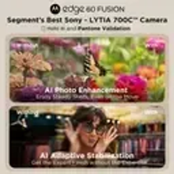 MOTOROLA Edge 60 Fusion 5G (PANTONE Slipstream,8GB+ 256 GB)  - PANTONE Slipstream, MOTOROLA Edge 60 Fusion 5G (PANTONE Slipstream ,8GB+ 256 GB)