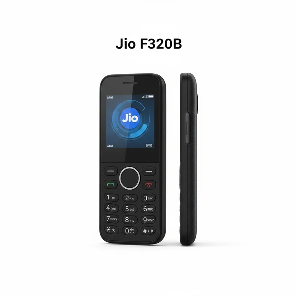 JIo F320B (BLACK)  - Black