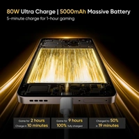 realme 13+ 5G (Victory Gold, 8GB RAM, 256GB Storage) - Golden, 8+256