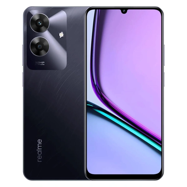 realme C61 4G (64, Marble Black, New) - Marble Black, 4+64
