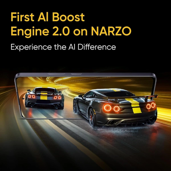 realme NARZO 70 Turbo 5G (Turbo Green,12GB RAM, 256GB Storage) | Dimensity 7300 Energy 5G Chipset is Fastest chipset in This Segment | Motorsports Inspired Design - Green, 12+256