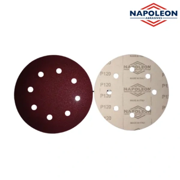 Napoleon Velcro Disc 6inch 6hole Marroon CREF Napoleon - 220