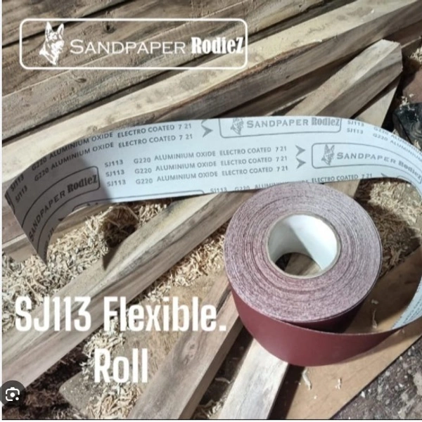 Sandpaper Roadiz SJ113 50x3500 - 50x3500mm, P600, SJ113 ALOXIDE, Belt