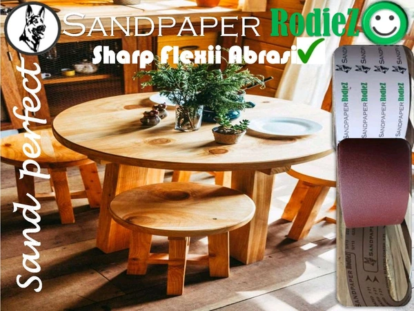 Sandpaper Roadiz SJ113 100x2000 - SJ113 ALOXIDE, 100x2000mm, P100, Belt