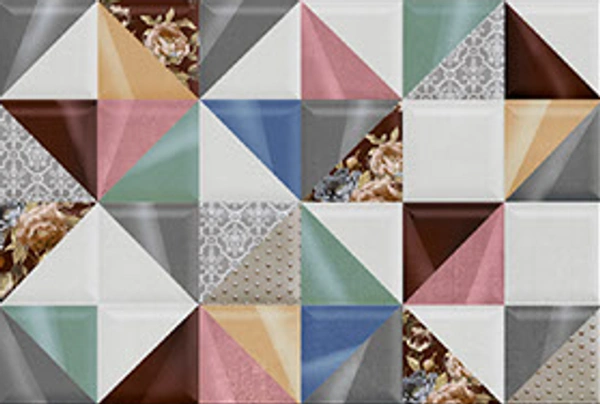 Digital glossy wall tiles for bathroom and kitchen wall |Glossy surface finish| 12x18 inch size | 6pc in one box | waterproof | scratchproof   1059-HL-1 12X18