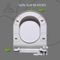 Astia Premium Toilet Seat Cover - Soft, Hygienic, and Universal Fit, Enhance Your Bathroom Comfort - 36x42x1.5, u shaped