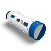 RSEINDIA 10 inch Universal Dual Flush Valve Replacement 2 inch  Siphon - 10 x 4 x 2 Inches | Durable & Easy to Install