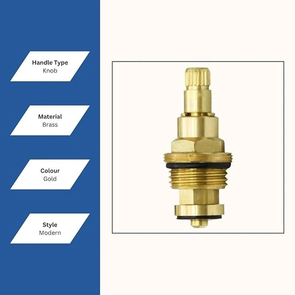 TILEINDIA Tileindia Jaguar Spindle Spares and Accessories - Compatible with Jaquar Type Taps | Durable & Easy to Install