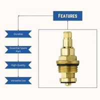 TILEINDIA Tileindia Jaguar Spindle Spares and Accessories - Compatible with Jaquar Type Taps | Durable & Easy to Install