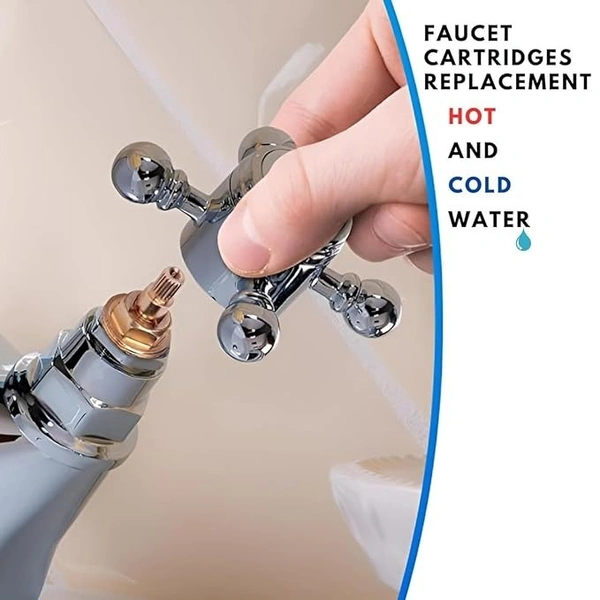 TILEINDIA Tileindia Jaguar Spindle Spares and Accessories - Compatible with Jaquar Type Taps | Durable & Easy to Install