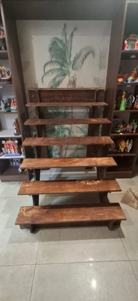 7 Step golu padi stand 4 feet wide - 18mm, Birchply 18mm