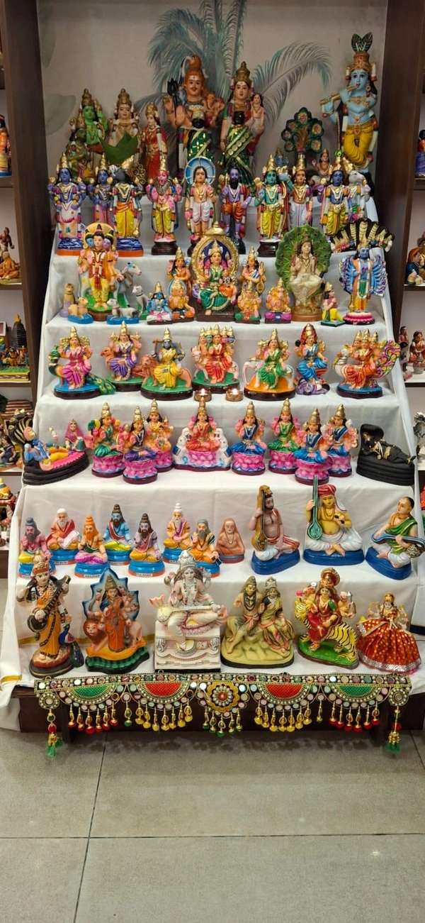 7 Step golu padi stand 4 feet wide - 18mm, Birchply 18mm