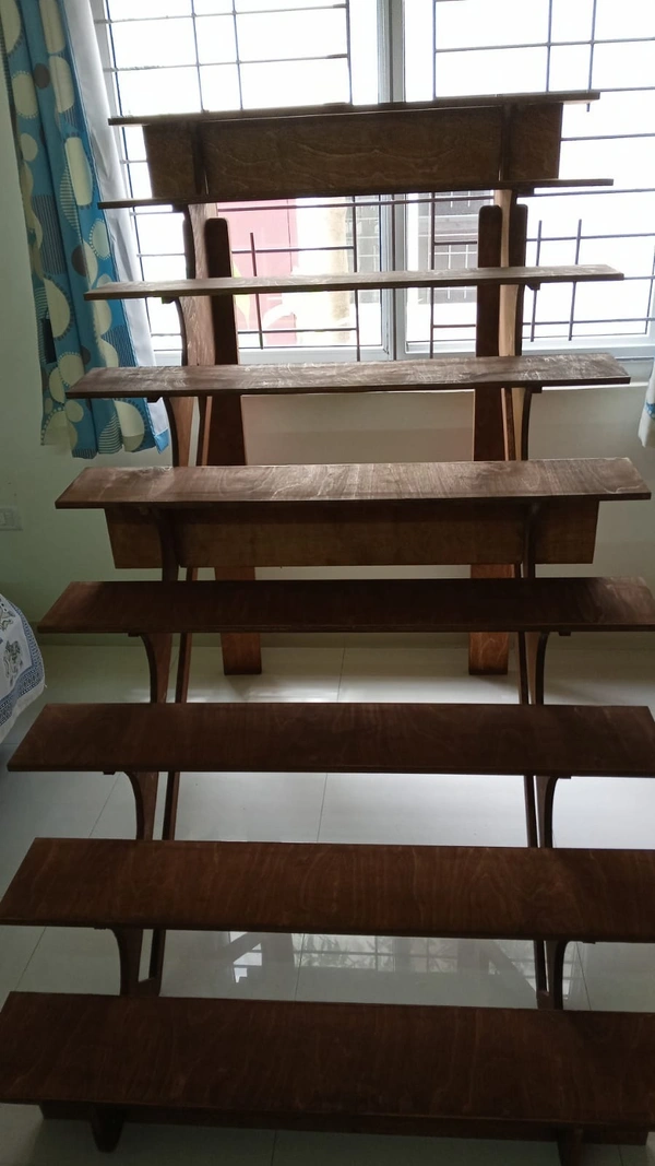 9 Step golu padi stand - 4 feet wide width -