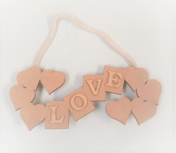 Love Heart wall hanging -