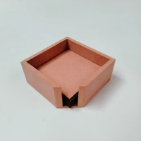 Square coaster set with Box stand - 6
