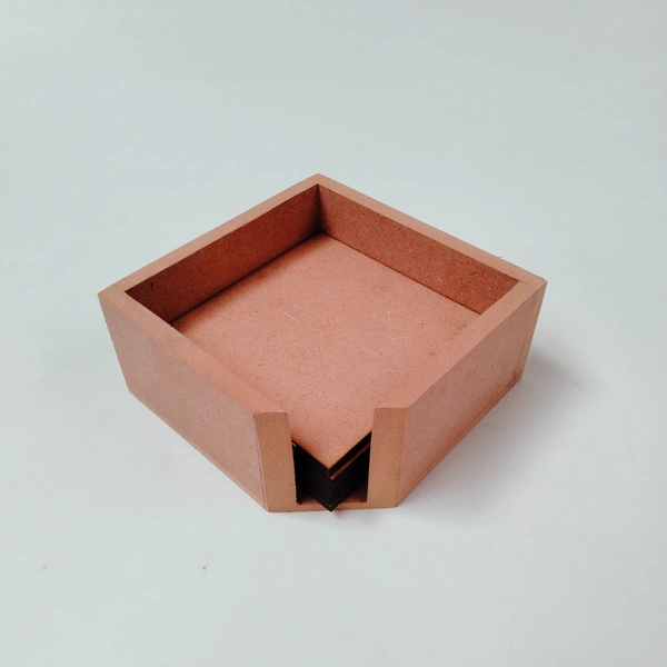 Square coaster set with Box stand - 6
