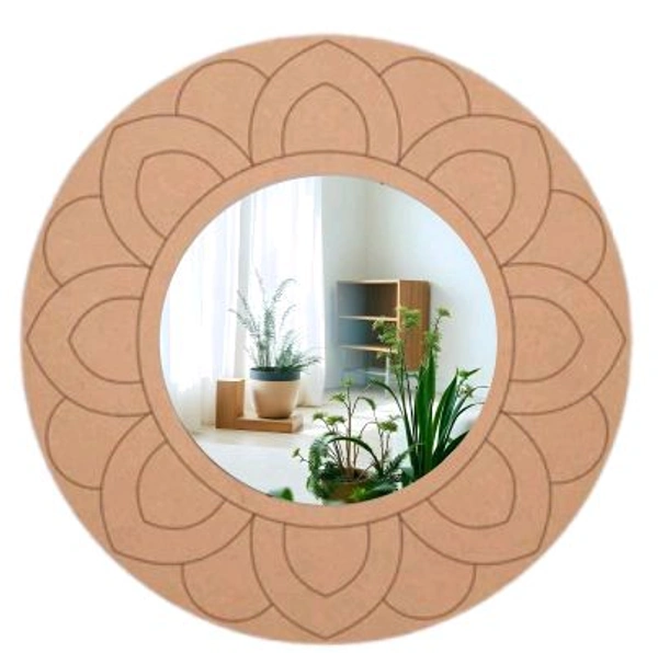 Pre-marked Mirror - 12 inches